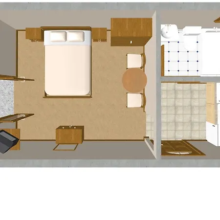 Apartament Studio 2616a Podgora (Split-Dalmatia)